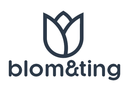 Blomoting logotyp