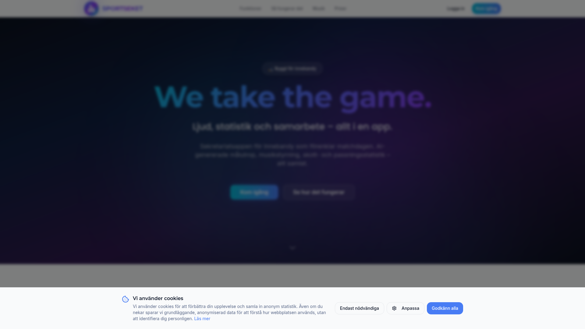 Sportseket – We take the game.